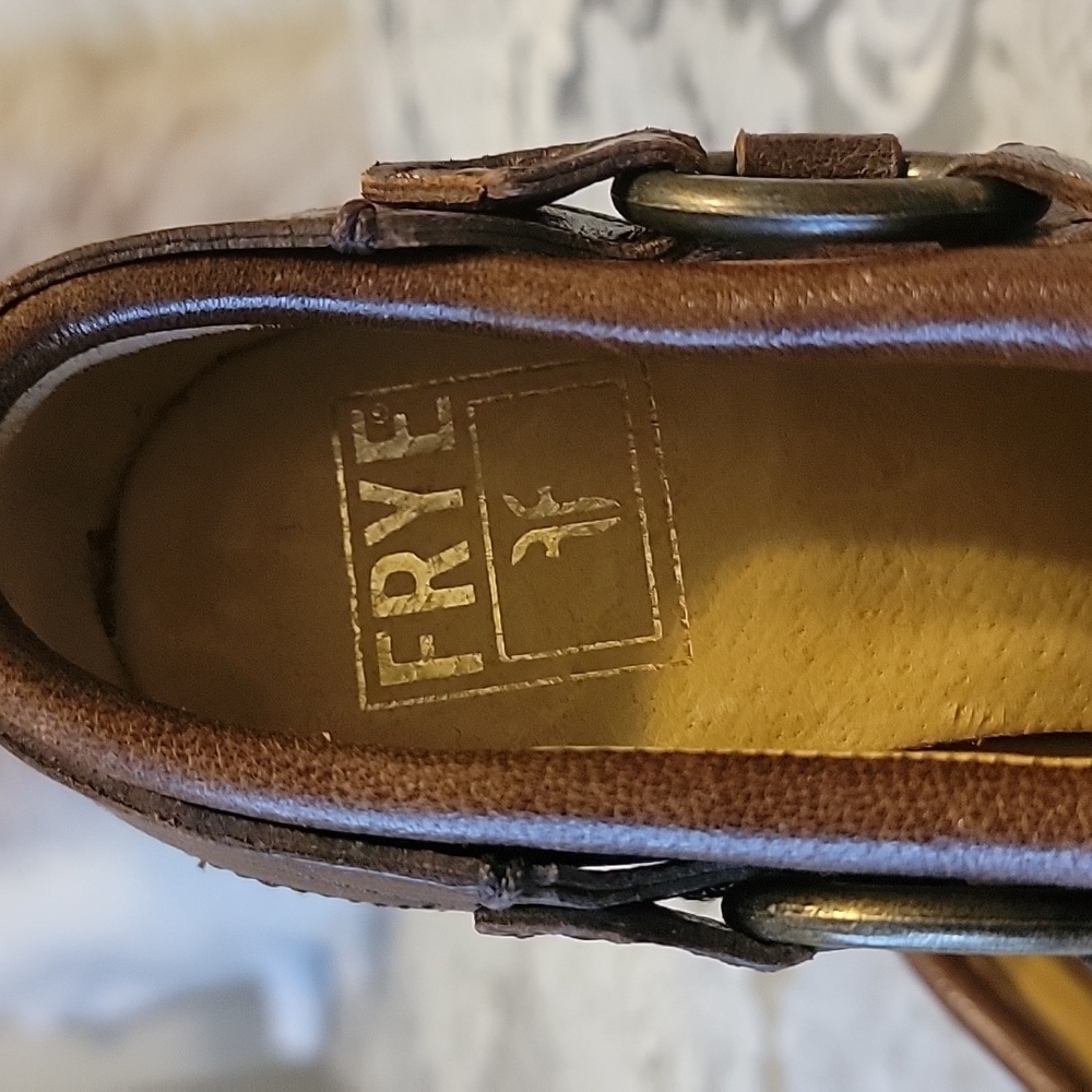 Frye Boots Harness Mules Size 8.5 - Picture 7 of 9